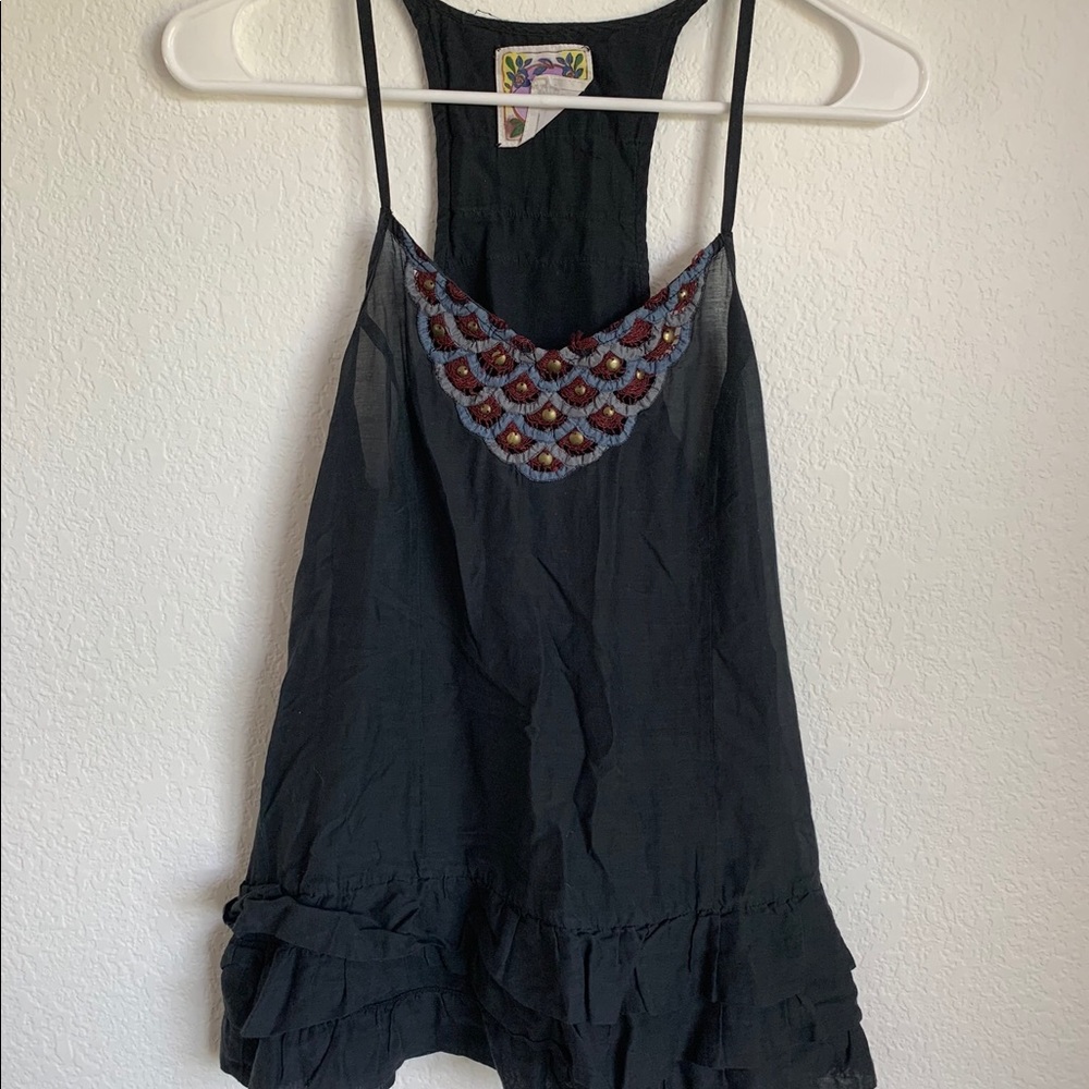 Navy Free People Tank
